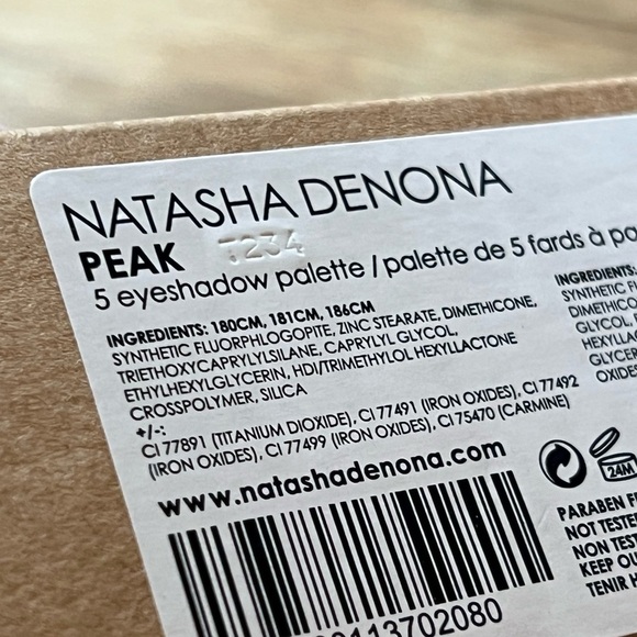 NATASHA DENONA • MINI EYESHADOW PALETTE • PEAK PALETTE - Picture 4 of 4